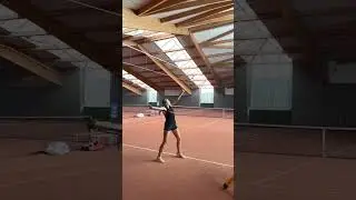 Aryna Sabalenka with the footwork!