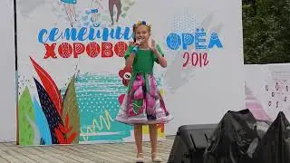 Чепурина Вероника, 9 лет.Песня "Вася-василёк"