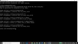 scala collection list 31 07 2020