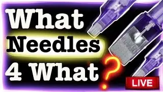 ✅Mags, Round Liners, Round Shaders..❓ What size Needles and what type should you use❓