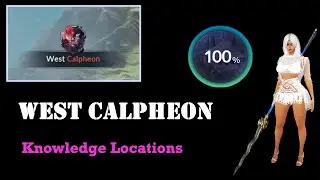 Black Desert Mobile - West Calpheon All Knowledge Locations (New Map)