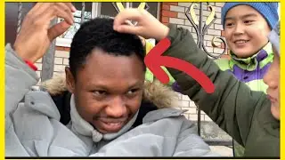 KAZAKHSTAN KIDS REACTS TO BLACK MAN’S.