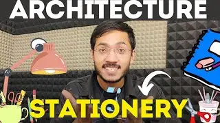 All Stationery for Architecture Student (2024-25) 🔥 | Sachin Prajapat