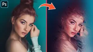 How To Create Frosted Glass Effect In Photoshop I Photoshop Tutorial
