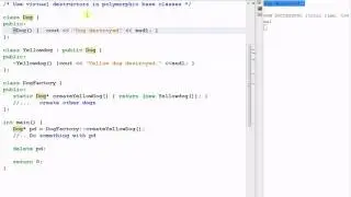 Advanced C++: Virtual Destructor and Smart Destructor