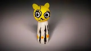 Cartoon Girl YoYo ➤ Trevor Henderson ➤ Polymer Clay