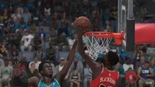 BULLS AT HORNETS
