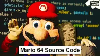 Mario 64 Source Code. Leak Mario meme