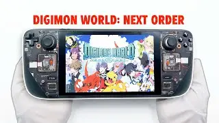 Steam Deck Gameplay - Digimon World: Next Order | SteamOS