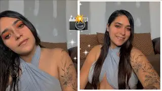 Maquillaje para tomarme fotos ✨tip de edición + diy de blusa✨