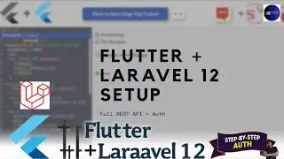 Flutter & Laravel 12 tutorial for beginners | Fullstack App – Clean Architecture, GetX & API 