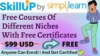 Skillup Simplilearn Free Courses | Simplilearn Free Certification Courses | Skillup Free Courses