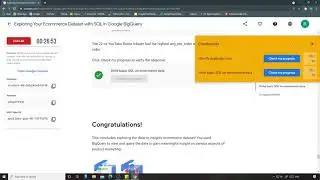 Exploring Your Ecommerce Dataset with SQL in Google BigQuery | Qwiklabs [GSP407]