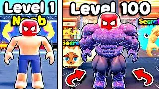 Starting Over as NOOB with OP PET in Gym Star Simulator (Roblox)