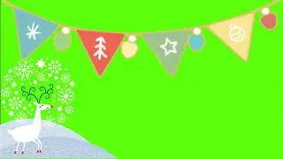 Green Screen : Christmas Animal Effect Video