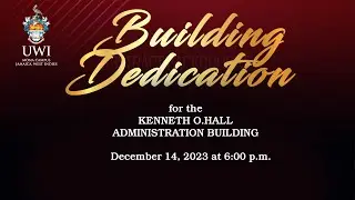 The Professor Kenneth Hall Building Handover Ceremony