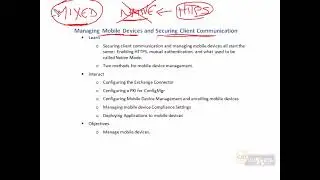 17 Mobile device and client communication