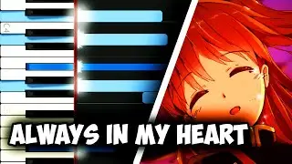 [SukaSuka] // Always in My Heart // OST // Piano (Synthesia+Sheets+MIDI)
