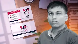 Business Card Design 2024 | illustrator Tutorial | Freepik Design | Bangla Tutorial | Graphic Design