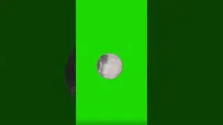 [Green Screen] Moon Rolling Video Effect