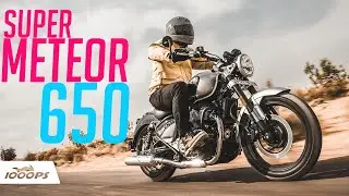 Neue Liga! Royal Enfield Super Meteor 650 Test 2023