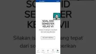 Membuat Soal Online melalui HP