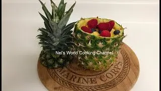 How-To Cut A Pineapple | How To Cut And Serve Pineapple - How to Serve Pineapple