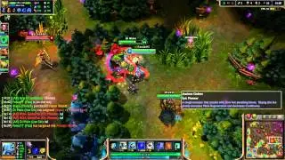 League of Legends - Fizz Gameplay - Gankado pelo Support :( [PT-BR]