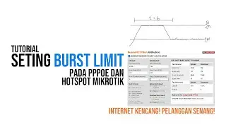 Tutorial on Setting Burst on PPPoE and MikroTik Hotspot