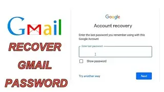 Gmail Ka password bhul jane par kya kare | How To Recover Gmail Account