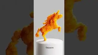 The Winning Cheetos Sculptures #shorts #3d #cheetos