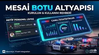 Fivem Mesai Botu Altyapısı (150 Liketa Link Gelir)