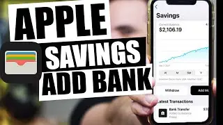 How to Add a Bank on Apple Savings Account