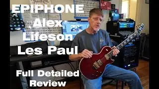 Epiphone Alex Lifeson Les Paul Custom Axcess Electric Guitar