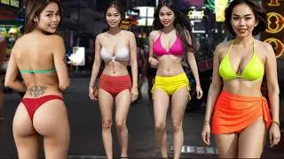 Thailand Travel 🏝️ Pattaya Soi Buakhao Life🍹[ReUpload]