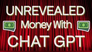 Unrevealed: DO THIS to use Chat GPT to Make Money Online
