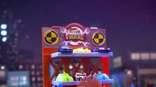 AD | Hot Wheels™ Monster Trucks Blast Station™ Playset
