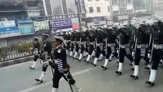 For Republic day-2019 pared practice on 23/01/2019 Delhi