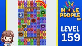 Hole People Level 159 Solution Walkthrough