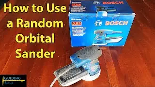 How to Use a Random Orbit Sander