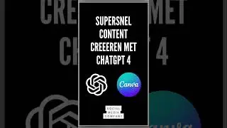 Supersnel content creëren met ChatGPT 4 & Canva 🚀💬📲