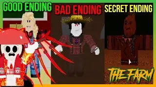 The Farm [STORY]-All 3 ENDINGS | ROBLOX
