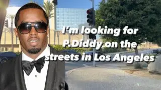 😅 I’m looking for P.Diddy on the streets in Los Angeles #pdiddy #losangeles