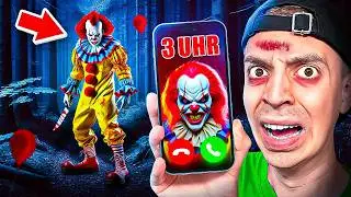RUFE NIEMALS den HORROR CLOWN um 3 UHR NACHTS An! 😳🤡