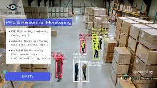 Workplace Safety with Vision AI: PPE Monitoring & Personnel Tracking for Industry 4.0