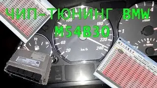 Чип-тюнинг BMW m54b30. Корректировка Vanos и отклик педали газа.
