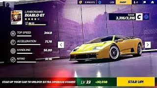 Asphalt Unite | Lamborghini Diablo GT | Car | 5 Star (Max) | Upgrade | Walkthrough 2024 #asphalt