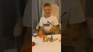 Я пробую необычные конфеты