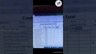 HOW TO CREATE SALARY SHEET IN excel.#exceltips #excel