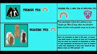 Tirage au sort du concours des 250 abonnés
